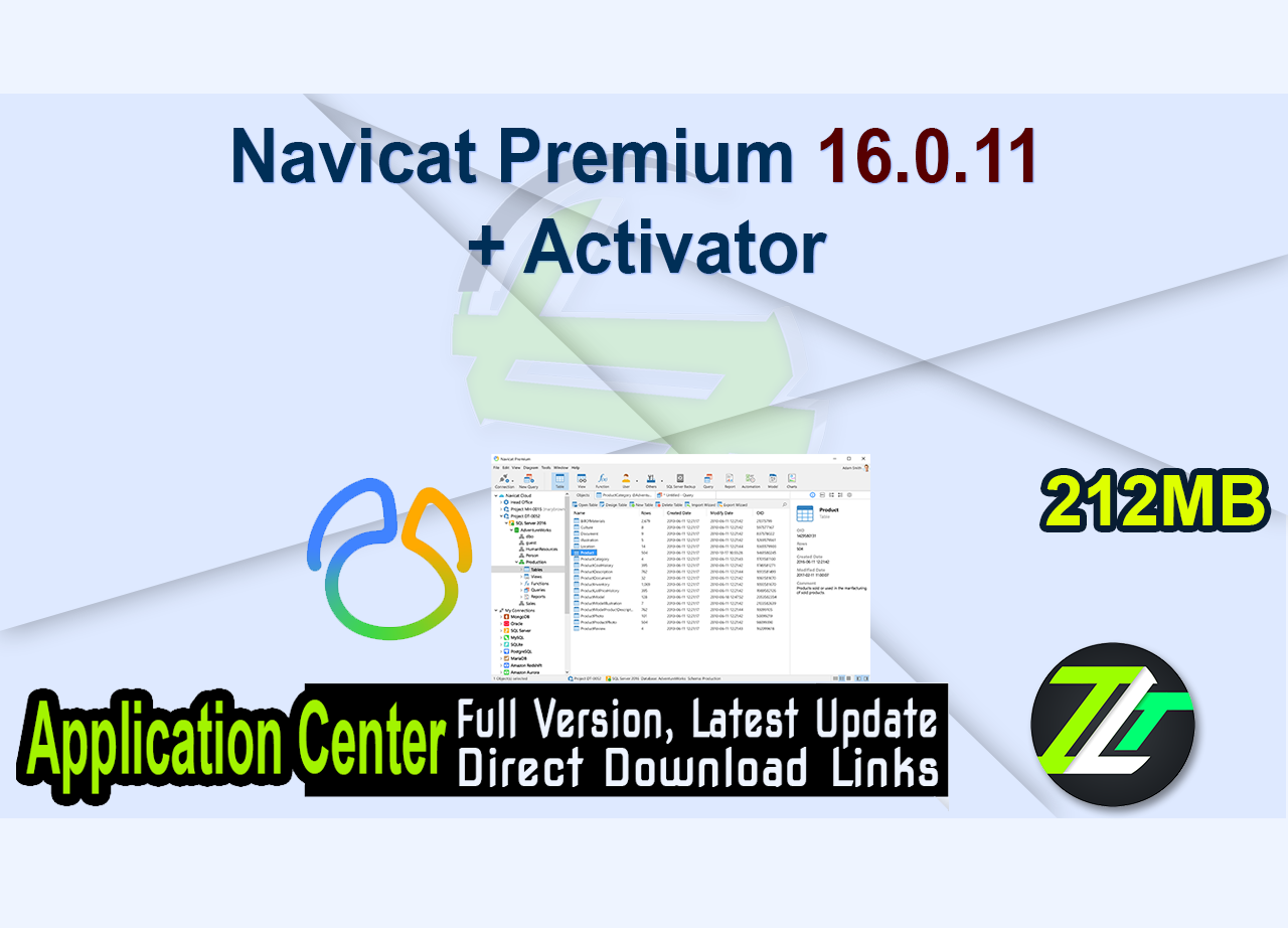 Navicat Premium 16.0.11 + Activator