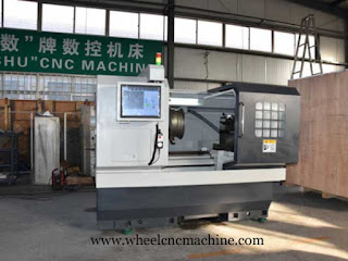 Alloy Wheel Refurbishment Machine CK6180A Exported to Netherlands