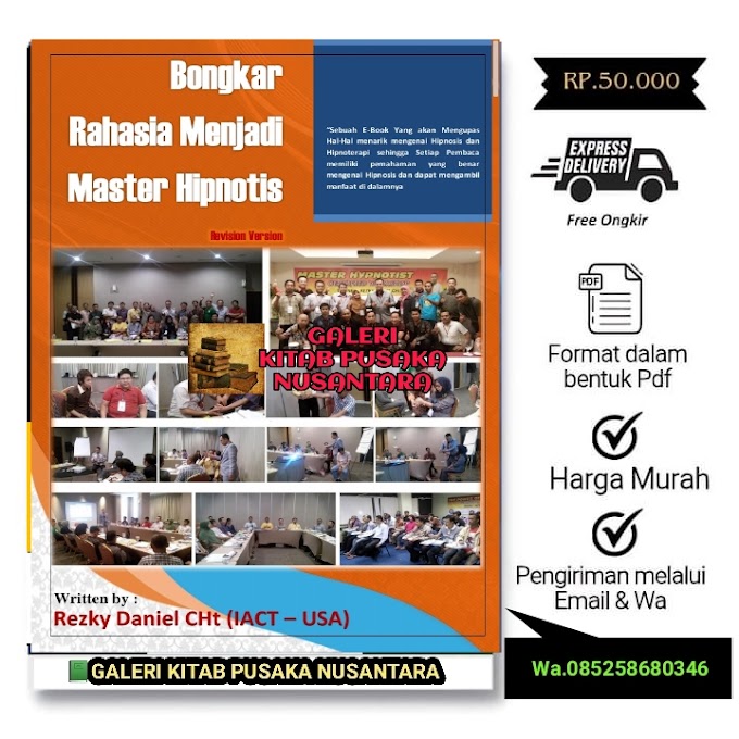 E-BOOK RAHASIA MENJADI MASTER HIPNOTIS