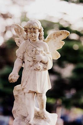 Cherub statue