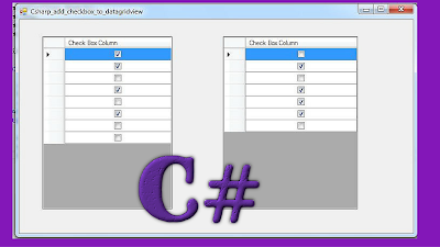 c# datagridview checkbox column