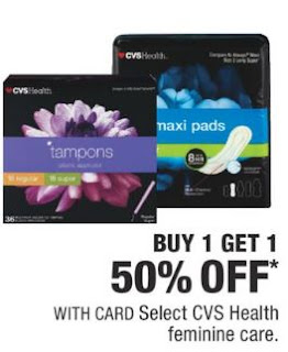 free CVS Health thin pantiliners cvs couponers