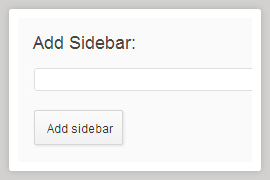 Unlimited Sidebars