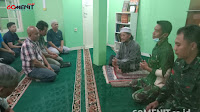 Edukasi Warga, DanSub 10 Sektor 22 Serka Masroh Sosialisasi di Jamaah Masjid