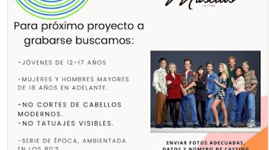 CASTING en MÉXICO: Se buscan JÓVENES - HOMBRES y MUJERES de 12 - 17 años para importante SERIE de época 20244