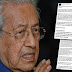 Tun M kemuka usul tidak percaya terhadap PM di laman sosial 