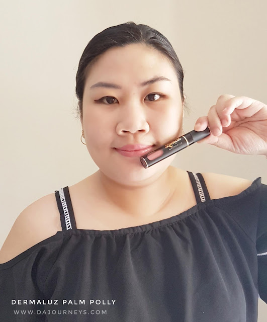 Review Lip Matte Palm Polly by Dermaluz