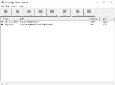Google App Engine Luncher