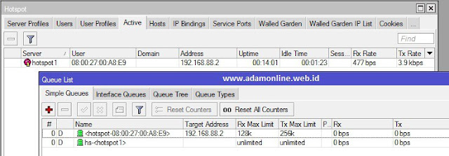 Mengaktifkan MAC Login Hotspot