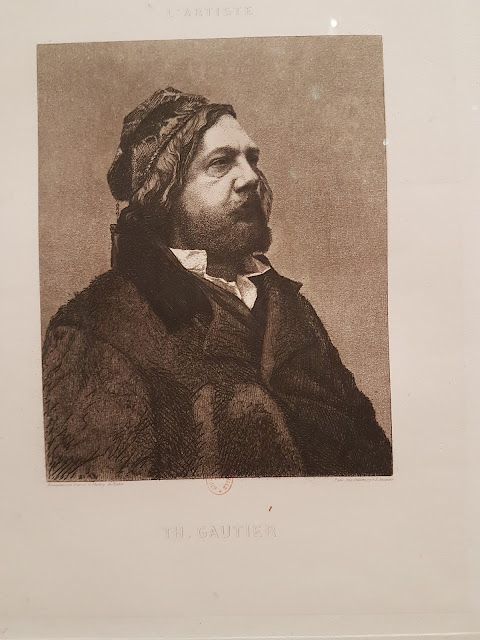 Théophile Gautier. 1859. Lithographie. Paris BNF