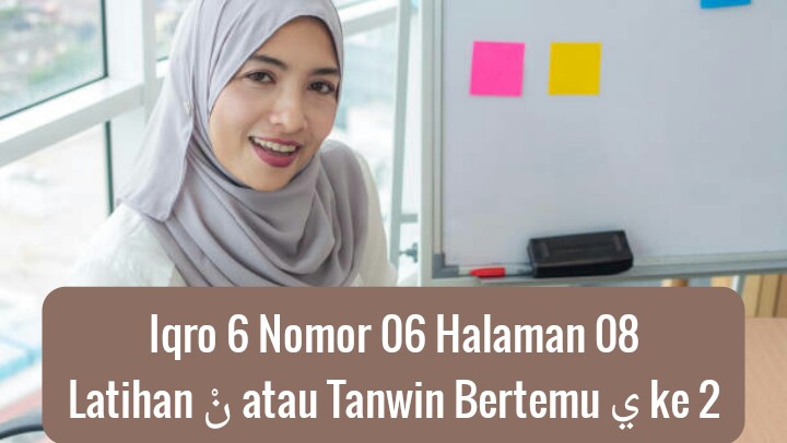 Iqro 6 Nomor 06 Halaman 08 Pendek