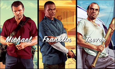 GTA V - Michael, Franklin e Trevor