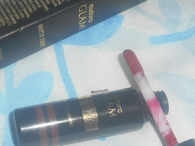 Batom Matte Tint da Eudora Glam - Bordô Intenso 