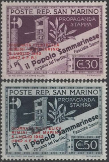 San Marino 1943 Day of the Stamp 