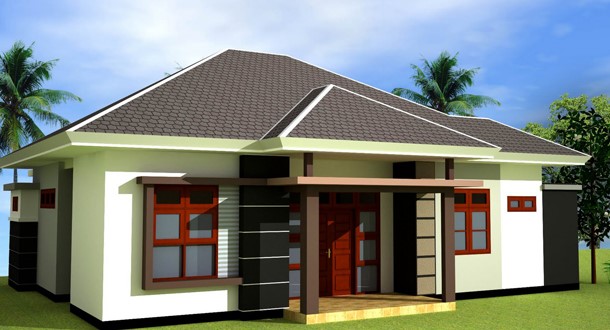 Contoh rumah minimalis type 70 satu lantai