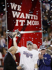 GO GIANTS - SUPERBOWL XLII CHAMPS!