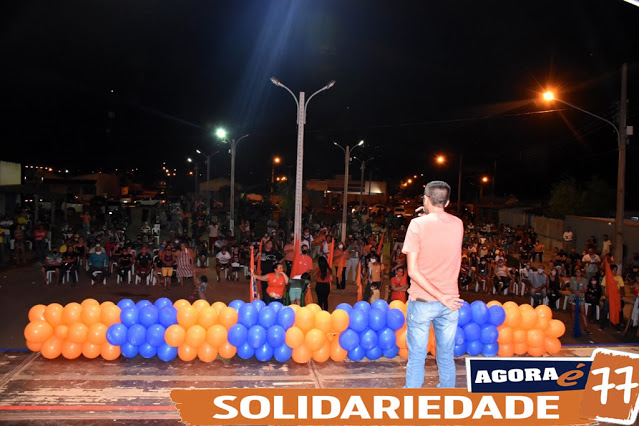 Reunião na Praça da Zita consagra vitória de Alex 77 em Rosário Oeste