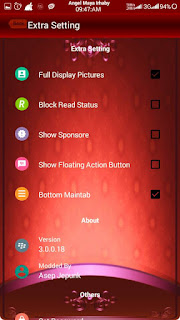 BBM MOD Red Angelic v3.0.0.18 Apk