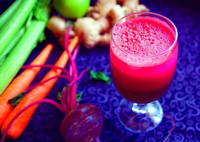 Combat Inflammation And Reduce Blood Pressure With This Ginger Beet Juice