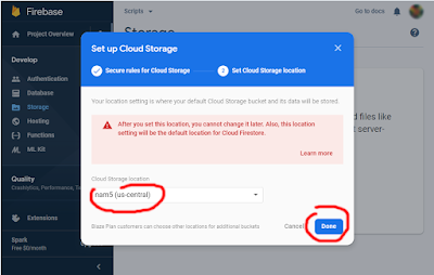 Uploading JavaScript Files on Firebase