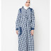Desain Baju Gamis Kotak Kotak