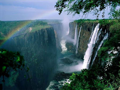The Seven Natural Wonders of the World: Victoria Fall in Zambia