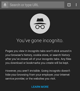 Incognito mode