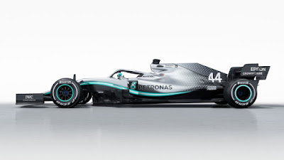 Formuła 1 2019 bolid AMG Mercedes Petronas Motorsport