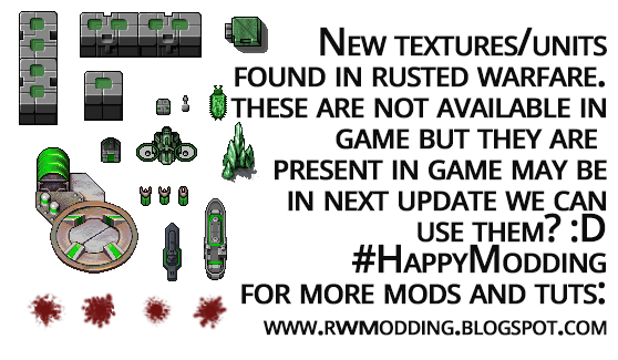 NEW HIDDEN UNITS/SPRITES FOUND IN RUSTED WARFARE