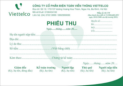 in phiếu thu giá rẻ tphcm