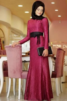 36+ Model Gaun Pesta Muslimah Cantik Unik