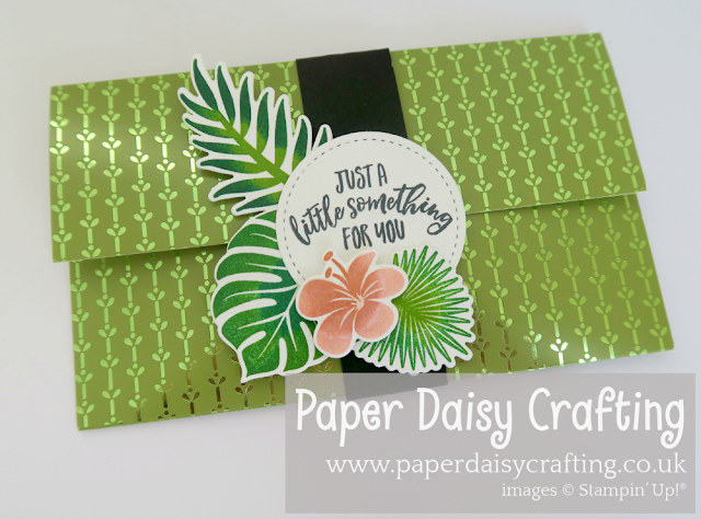 Tropical Chic Stampin Up Money Wallet