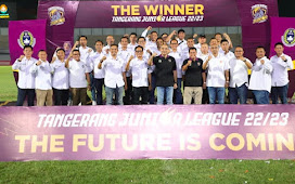 Bupati Tangerang Zaki Iskandar Tutup Kompetisi Tangerang Junior League