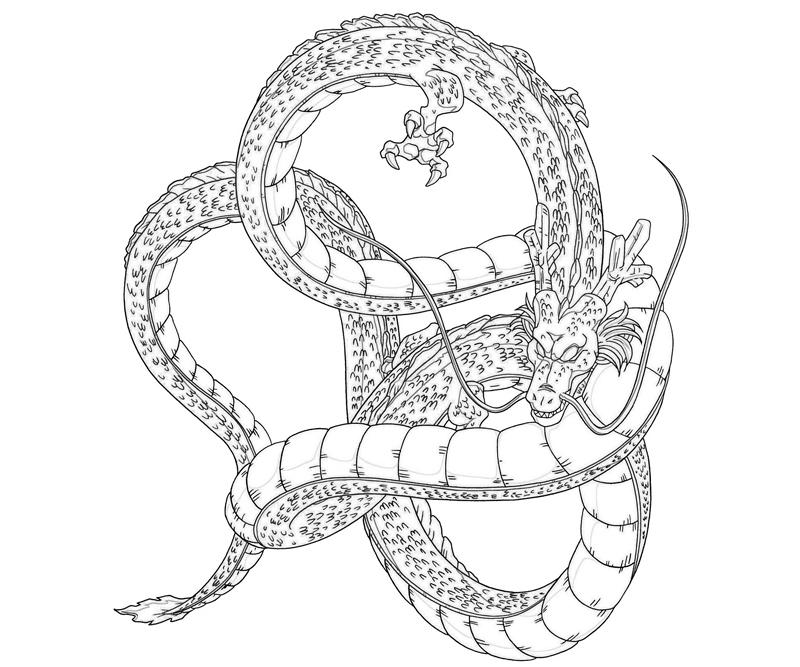 shenron-character-coloring-pages