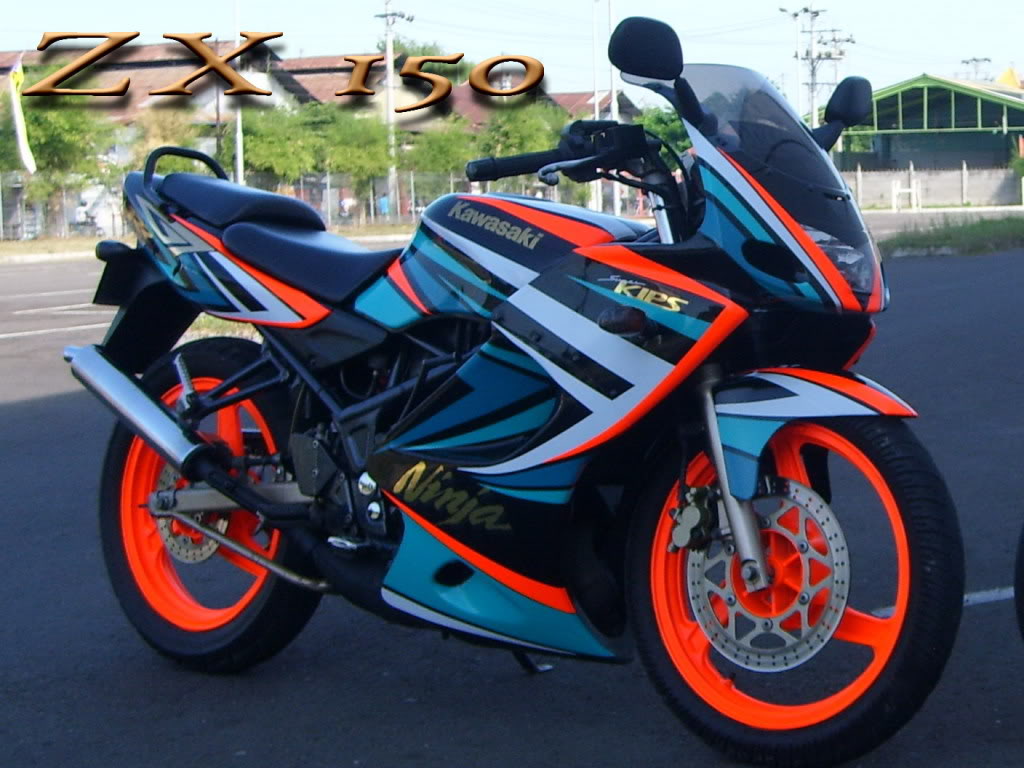 Koleksi Modifikasi Motor Kawasaki Ninja Rr New Terlengkap Pojok