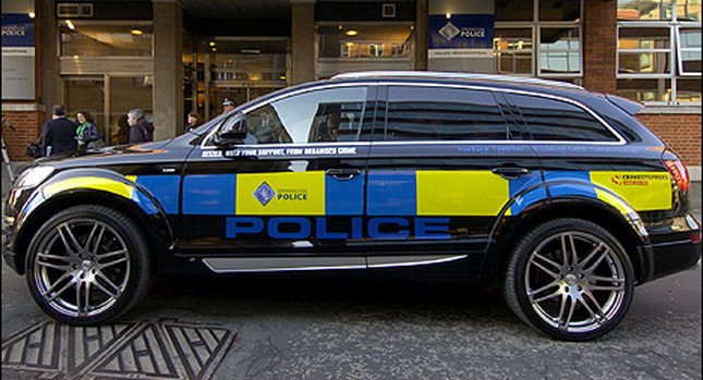 as a patrol car by Strathclyde Police Scotland's largest police force