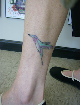 Hummingbird tattoo