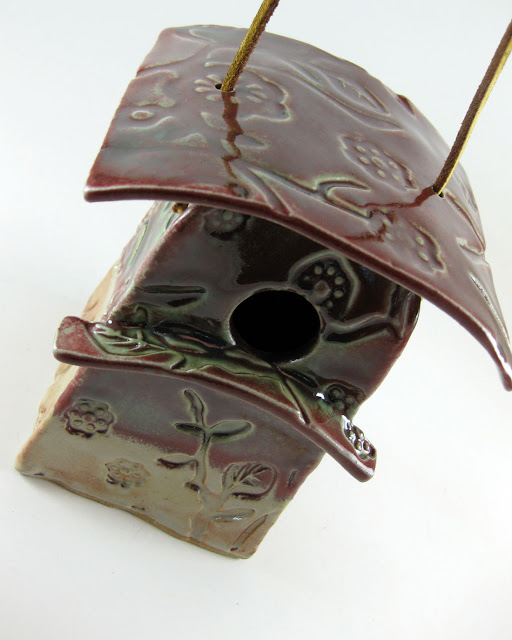 Pottery Birdhouse