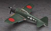 Hasegawa 1/48 Mitsubishi A6M5 ZERO FIGHTER TYPE 52 (64722) THE COCKPIT (64722) English Color Guide & Paint Conversion Chart