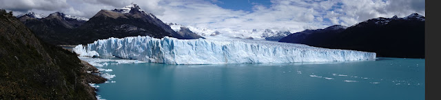 Perito Moreno : Vue du balcon Nord