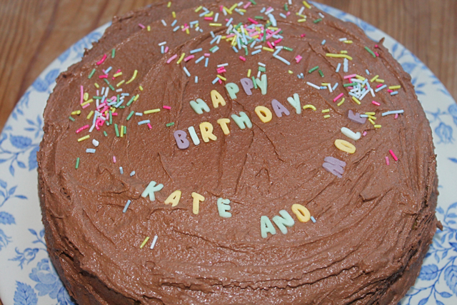 Rainbow Birthday Cake