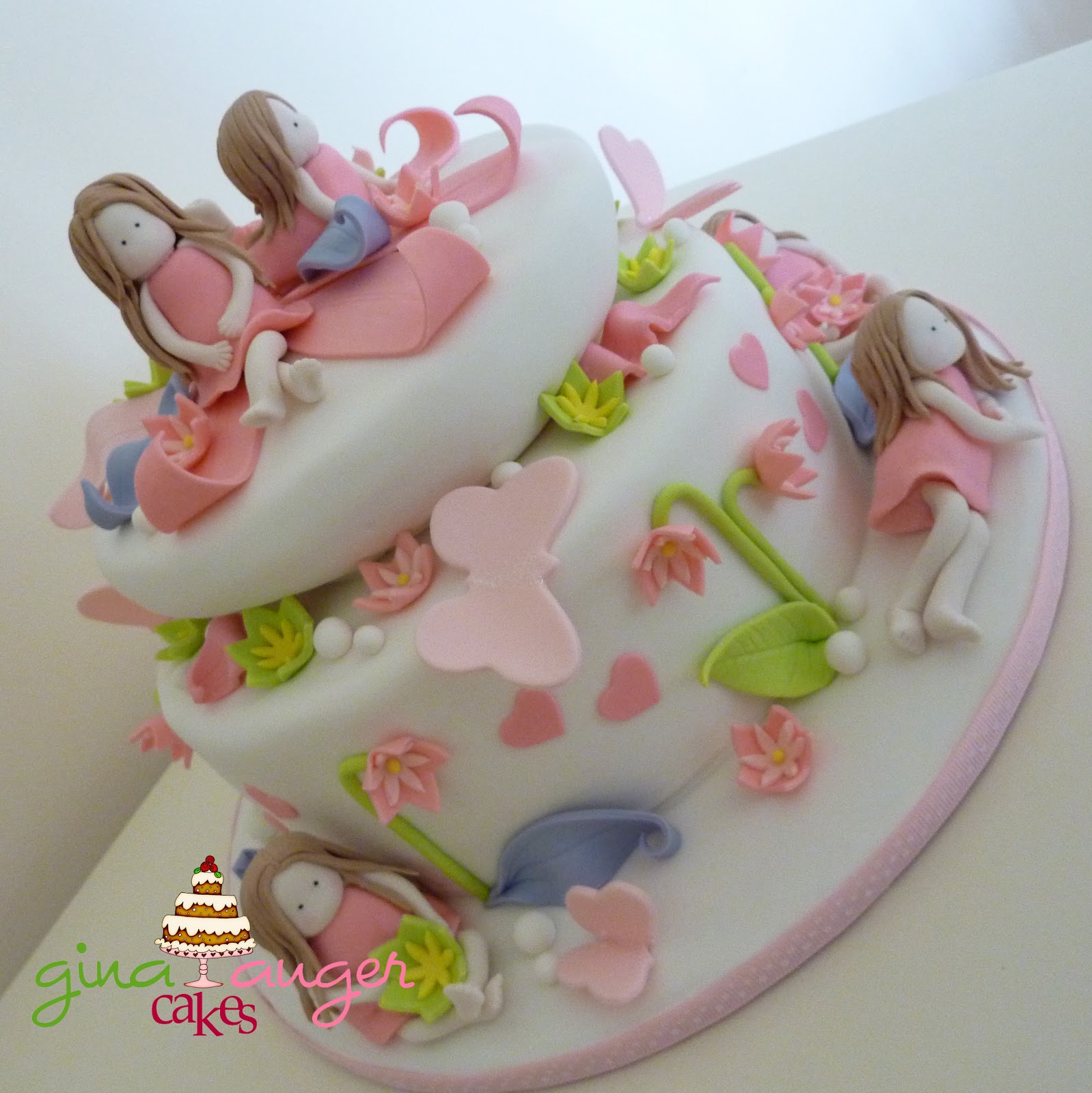 cool cake ideas Sweet Little Girls' Birthday Cake
