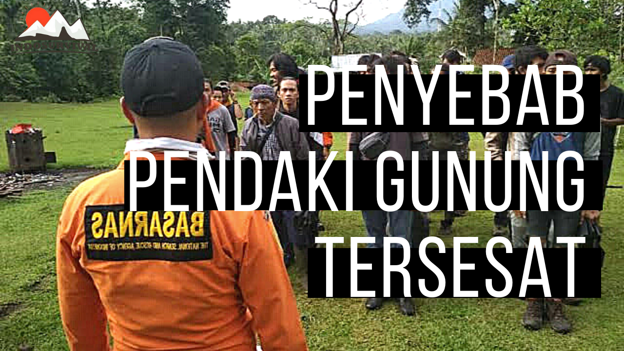 Faktor Penyebab Banyak Pendaki Tersesat  di Gunung Hutan 