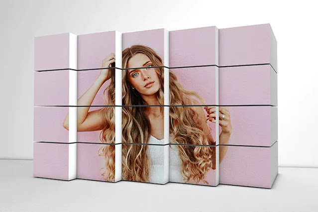 3d photo cube effect