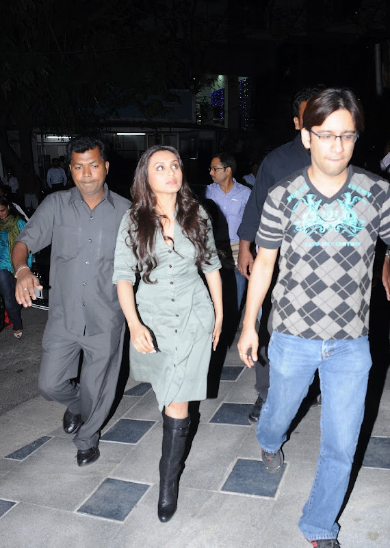 Rani Mukherjee amp Vidya Balan promote No One Killed Jessica at Cinemax Hyderabad leaked images