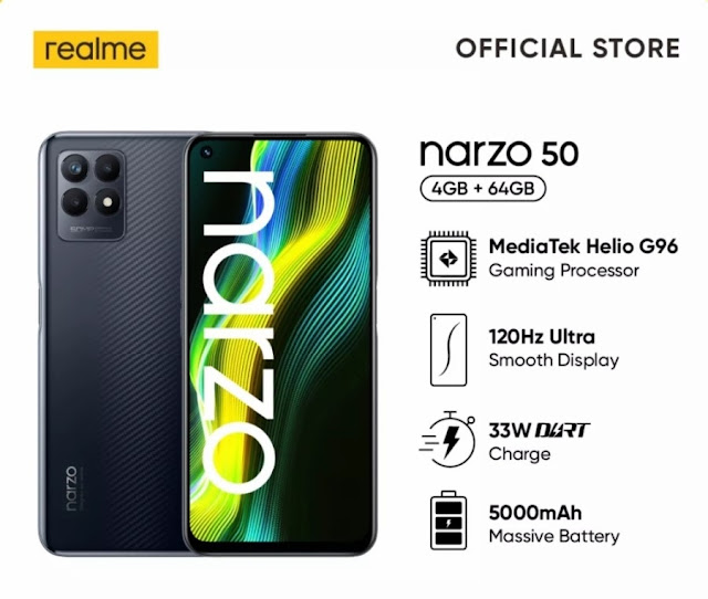 hp gaming realme narzo 50