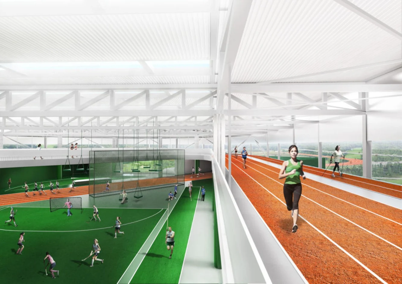 Multi Sport Centre by CEBRA