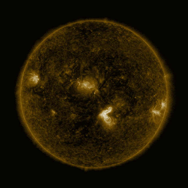 NASA’s SDO Captures Image of Mid-level Flare