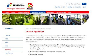 daftar alamat gudang pangkalan agen lpg mitra pertamina region III