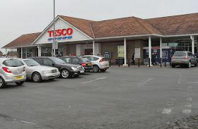 The Tesco store in Brigg - picture on Nigel Fisher's Brigg Blog